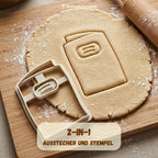 Heft – Schulanfang-Keksausstecher – 7x5cm