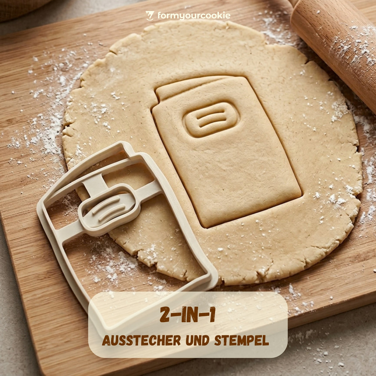 Heft – Schulanfang-Keksausstecher – 7x5cm
