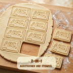 Tafel ABC – Schulanfang-Keksausstecher – 7x5cm