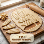 Stift – Schulanfang-Keksausstecher – 7x3cm