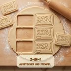 Tafel 123 – Schulanfang-Keksausstecher – 7x5cm