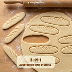 Baguette – Frankreich-Keksausstecher 8x2cm