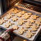 Weihnachtsausstecher-Set: Elch, Engel & Schneeflocke – 6x5cm/5x5cm/6x6cm