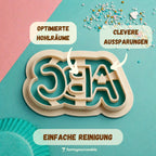 ABC – Schulanfang-Keksausstecher – 7x4cm