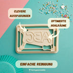 Tafel ABC – Schulanfang-Keksausstecher – 7x5cm