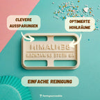 Personalisierter Keksausstecher mit NAME und SPRUCH – 7x4cm