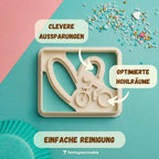Rennrad Liebe – Keksausstecher 5x7cm