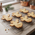 Engel – Weihnachts-Keksausstecher mit Prägung – 5x5cm