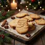 Weihnachtsmann – Weihnachts-Keksausstecher mit Prägung – 6x4cm