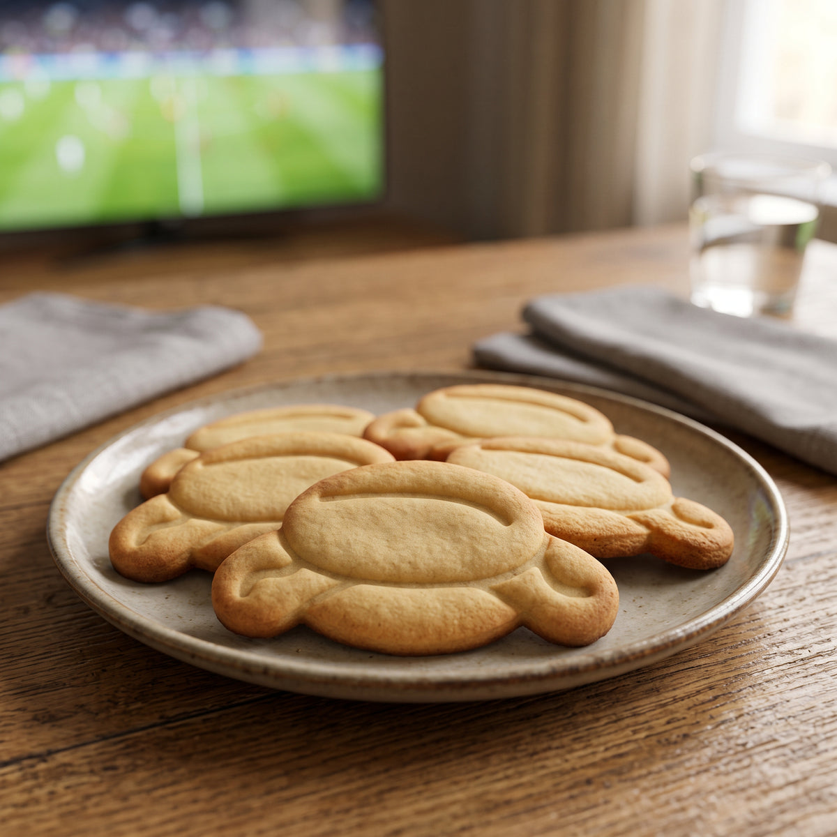 Stadionwurst-Keksausstecher mit Stempel – 7x4cm