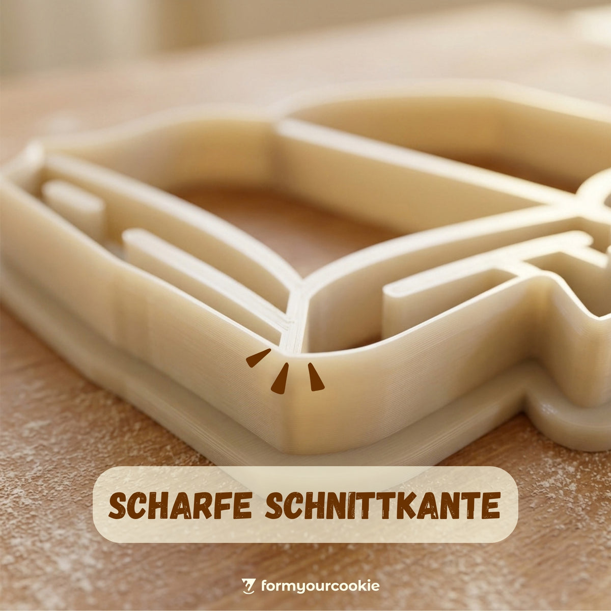 Buch – Schulanfang-Keksausstecher – 6x5cm