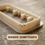Lineal – Schulanfang-Keksausstecher – 7x3cm