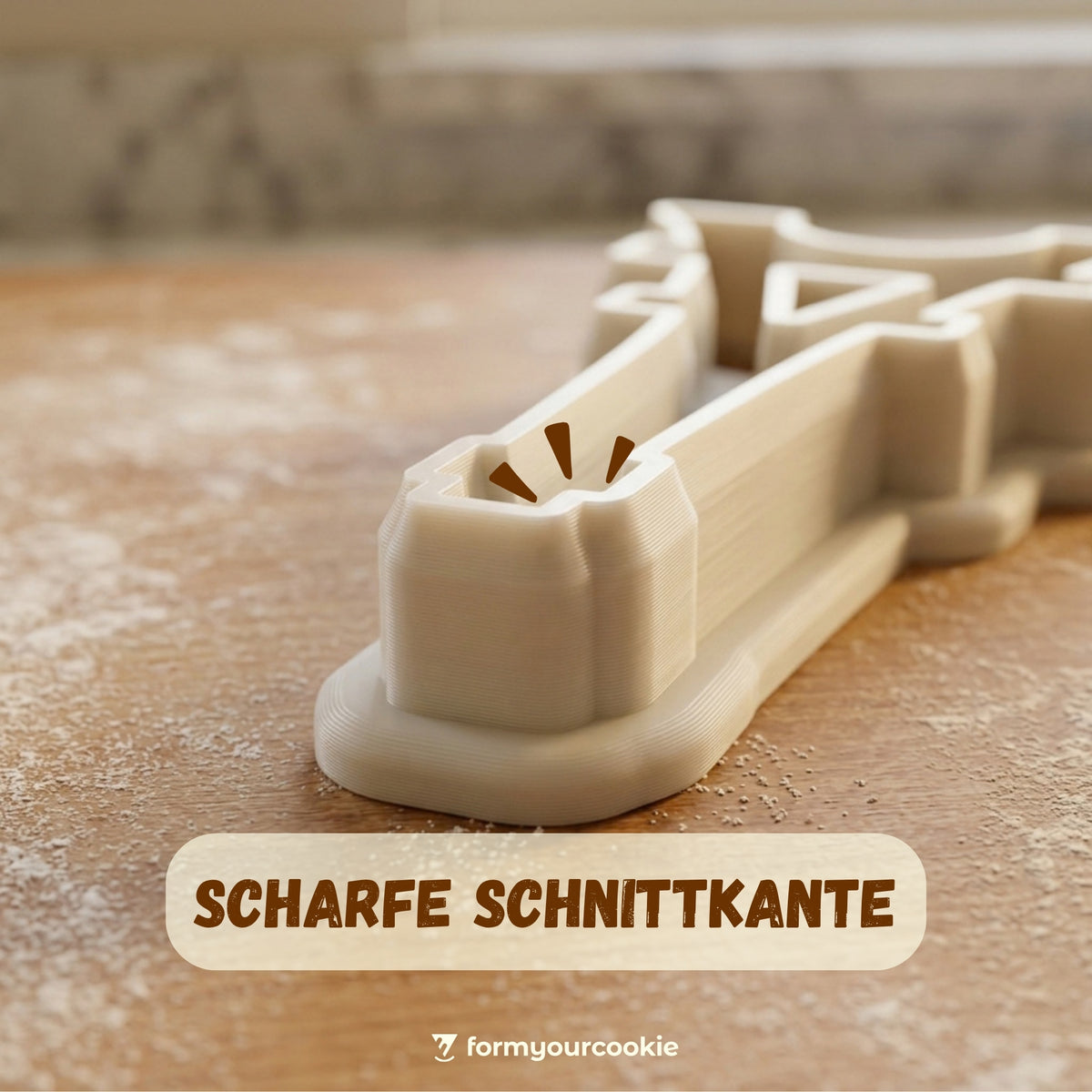 Eiffelturm – Frankreich-Keksausstecher 5x3cm