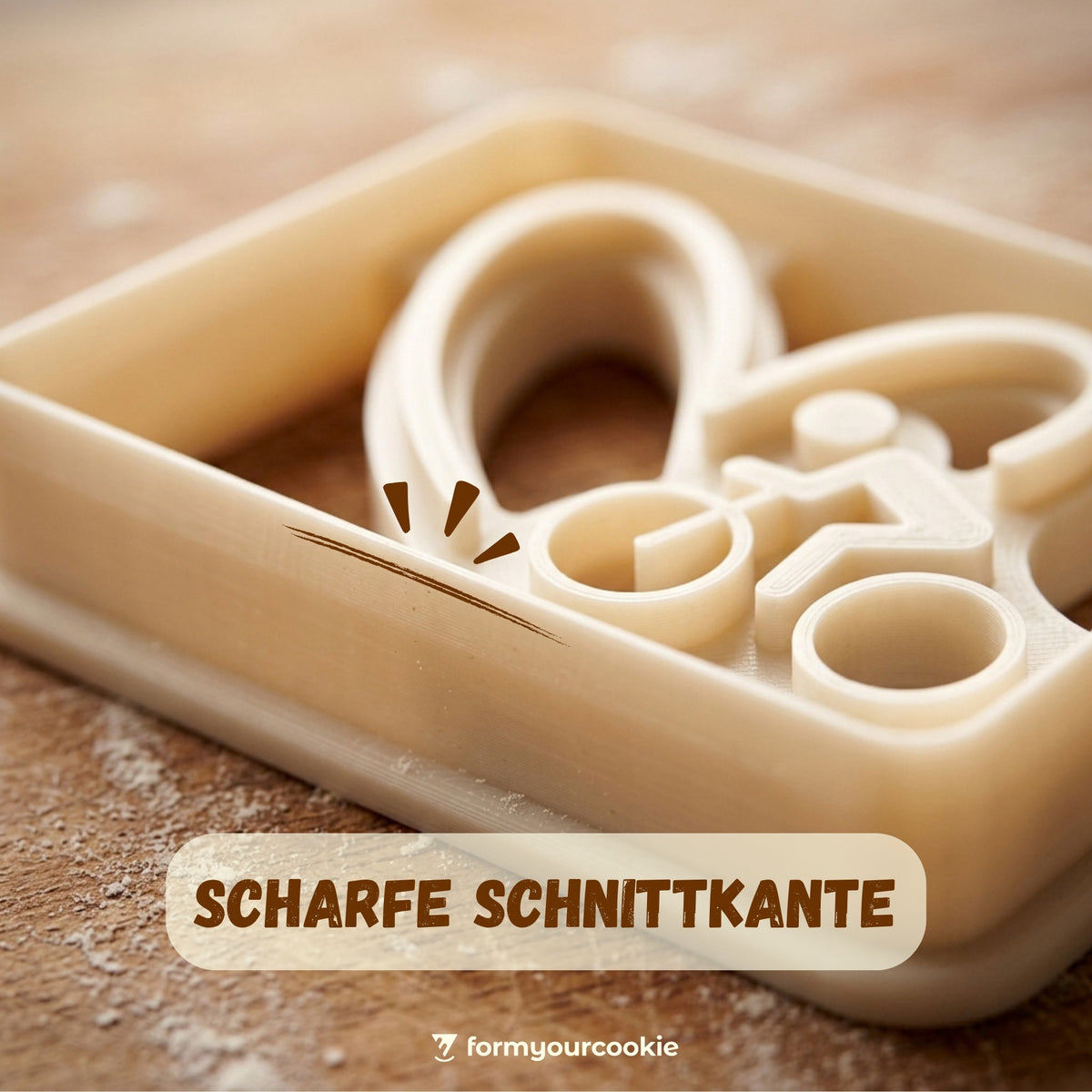 Rennrad Liebe – Keksausstecher 5x7cm