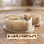Engel – Weihnachts-Keksausstecher mit Prägung – 5x5cm