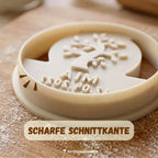 Personalisierter Lebensbaum-Keksausstecher – Name & Datum – 7x7cm