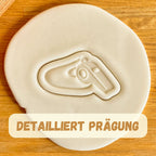 Detailprägung des Schiedsrichterpfeife – Detailprägung-Keksausstechers