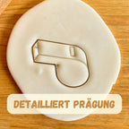 einfache Prägung des Schiedsrichterpfeife – einfache Prägung-Keksausstechers