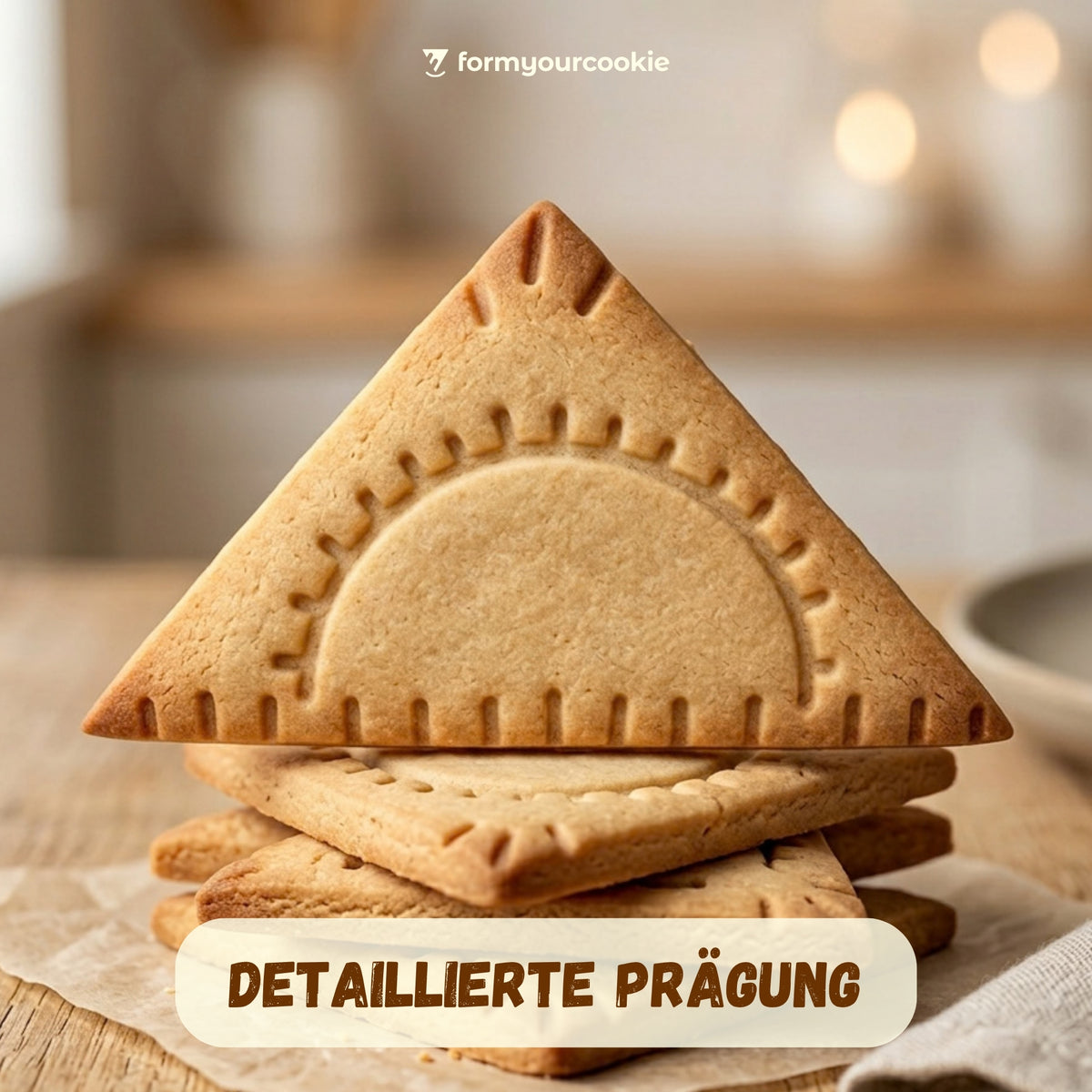 Geodreieck – Schulanfang-Keksausstecher – 7x5cm