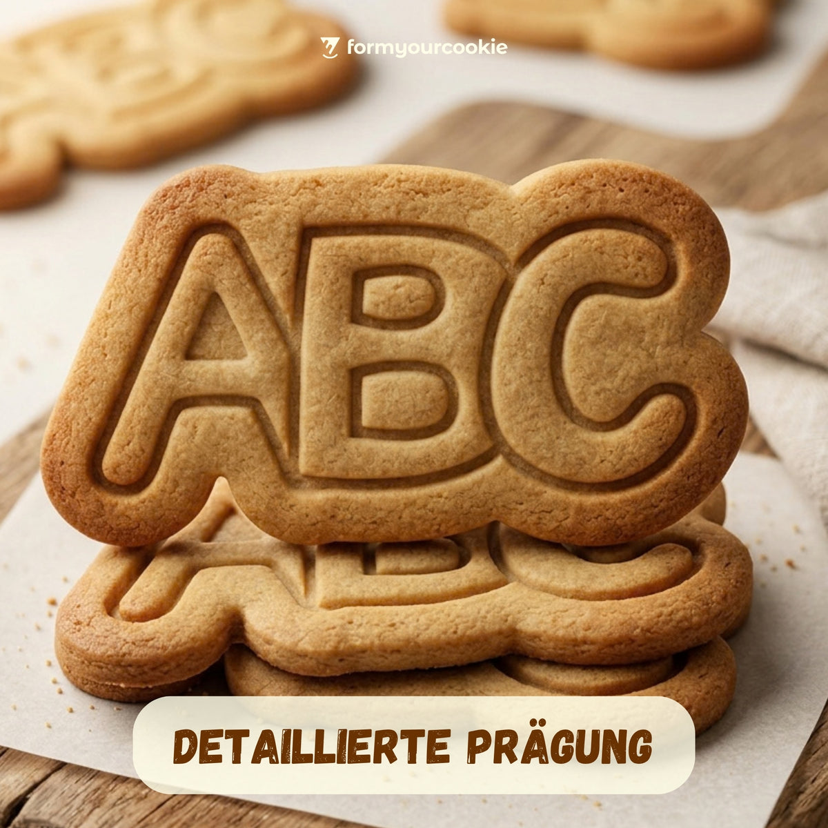 ABC – Schulanfang-Keksausstecher – 7x4cm