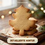 Weihnachtsbaum – Weihnachts-Keksausstecher – 7x5cm
