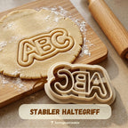 ABC – Schulanfang-Keksausstecher – 7x4cm
