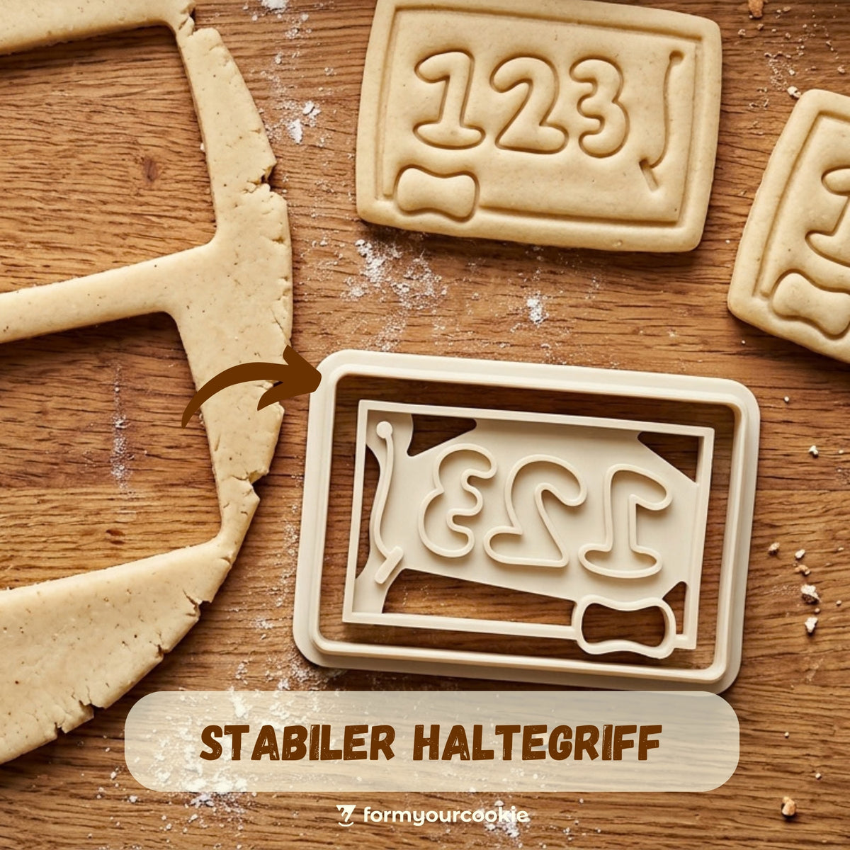 Tafel 123 – Schulanfang-Keksausstecher – 7x5cm