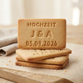 Personalisierter Keksausstecher mit drei Textzeilen – 8x5cm
