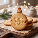 Personalisierte Weihnachtskugel – Keksausstecher mit Name – 7x7cm