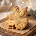 Engel – Weihnachts-Keksausstecher mit Prägung – 5x5cm