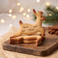 Rentier – Weihnachts-Keksausstecher mit Prägung – 6x6cm