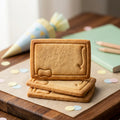 Tafel zum Verzieren – Schulanfang-Keksausstecher – 7x5cm