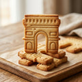 Triumphbogen – Frankreich-Keksausstecher 7x7cm