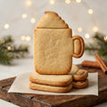 Kakao-Tasse mit Sahne ohne Herz – Weihnachts-Keksausstecher 7x5cm