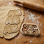 ABC – Schulanfang-Keksausstecher – 7x4cm