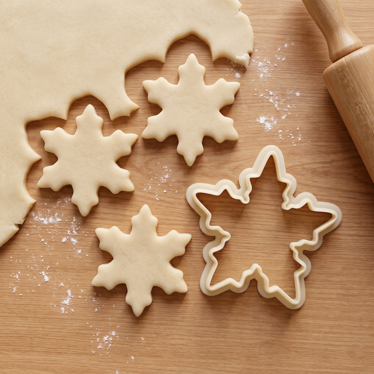 Schneeflocke – Weihnachts-Keksausstecher – 6x6cm