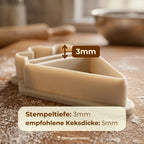 Schultüte schlicht – Keksausstecher – 7x4cm