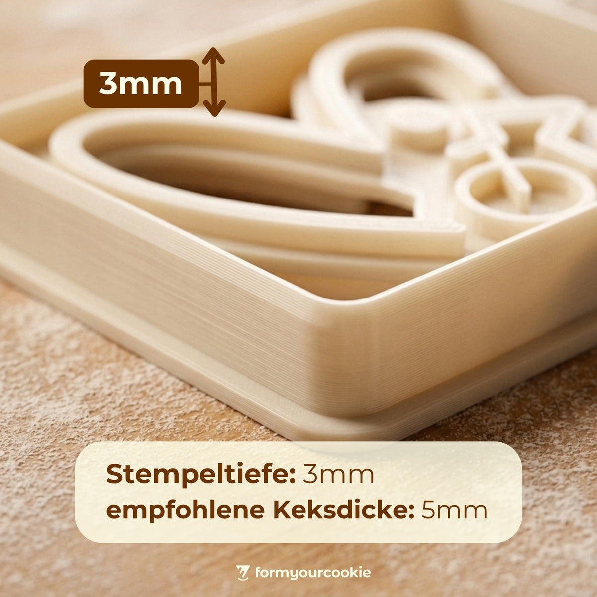 Rennrad Liebe – Keksausstecher 5x7cm
