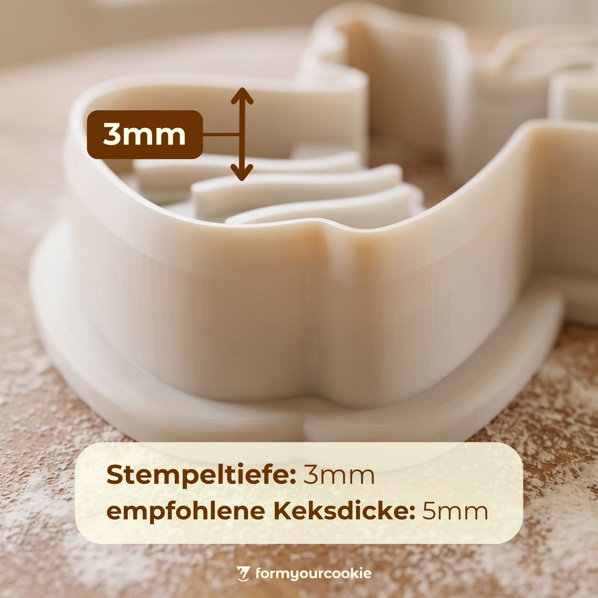 Weihnachtsausstecher-Set: Elch, Engel & Schneeflocke – 6x5cm/5x5cm/6x6cm