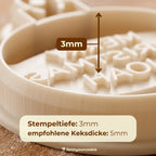 Personalisierte Weihnachtskugel – Keksausstecher mit Name – 7x7cm
