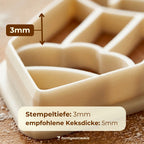 Stift – Schulanfang-Keksausstecher – 7x3cm