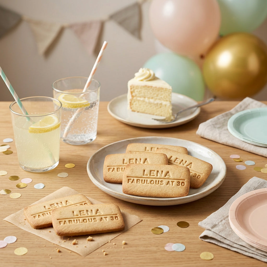 Personalisierter Keksausstecher mit NAME und SPRUCH – 7x4cm
