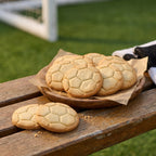 Fußball-Keksausstecher mit klassischer Prägung – 7x7cm