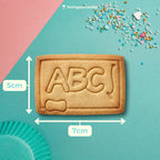 Tafel ABC – Schulanfang-Keksausstecher – 7x5cm