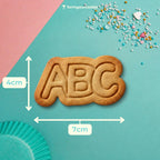 ABC – Schulanfang-Keksausstecher – 7x4cm