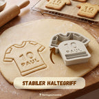 Trikot mit Name und Nummer-Keksausstecher von formyourcookie